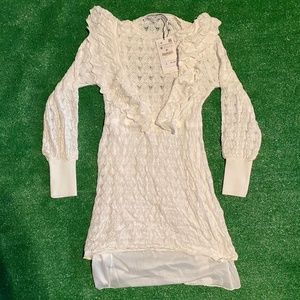 Zara Women's White Woven Dress